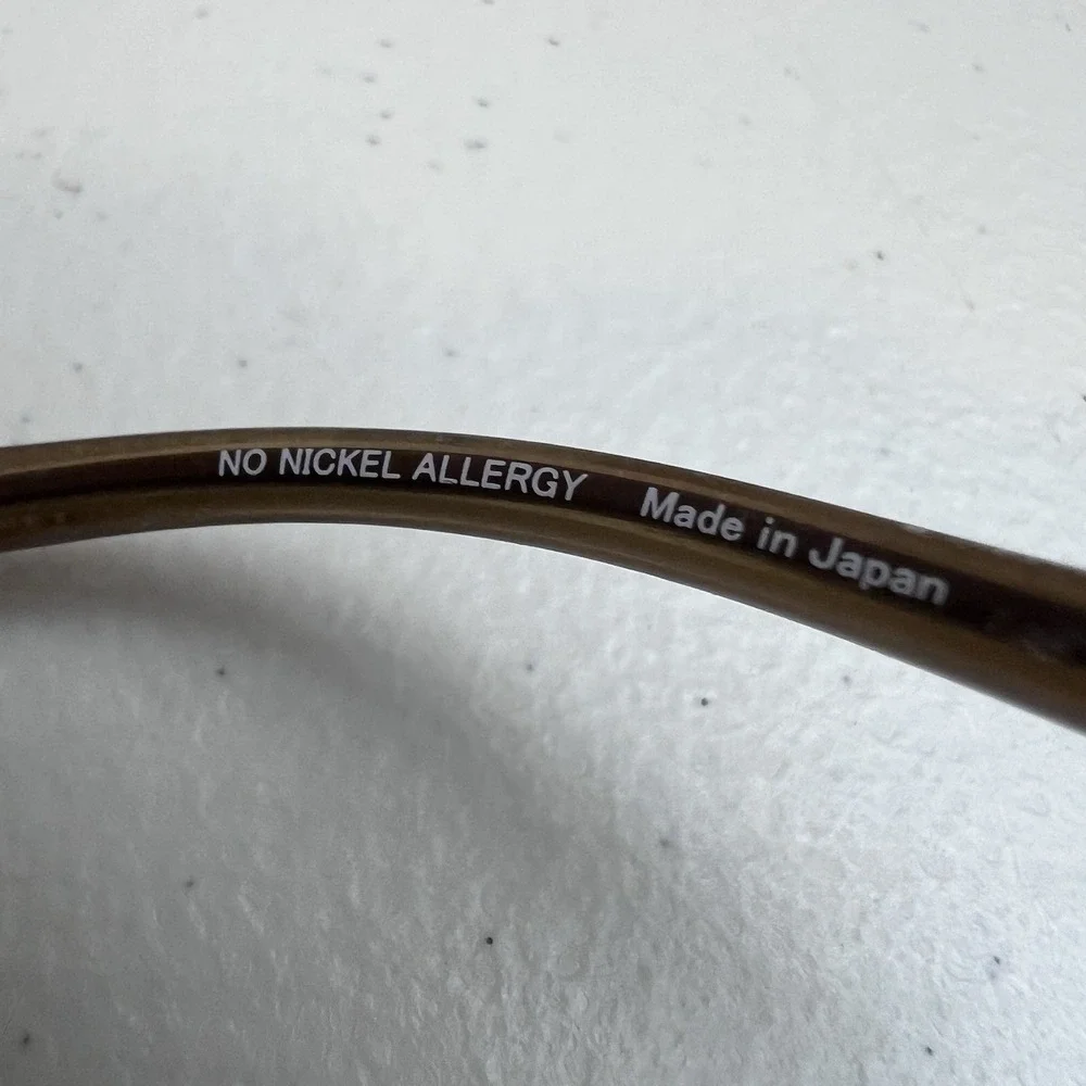 CHARMANT LINEART XL2015‎ Titan Japan Brown Half Rim Eyeglasses Frame 52-17-135